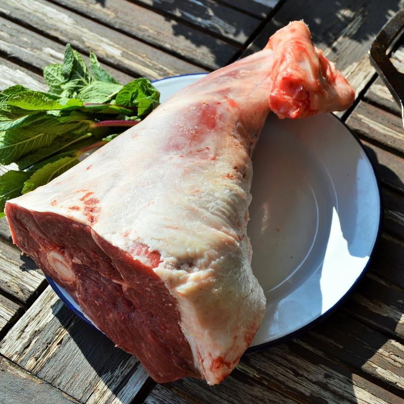 Mutton Leg On The Bone