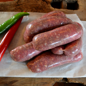 Paleo Beef Sausages with Chilli