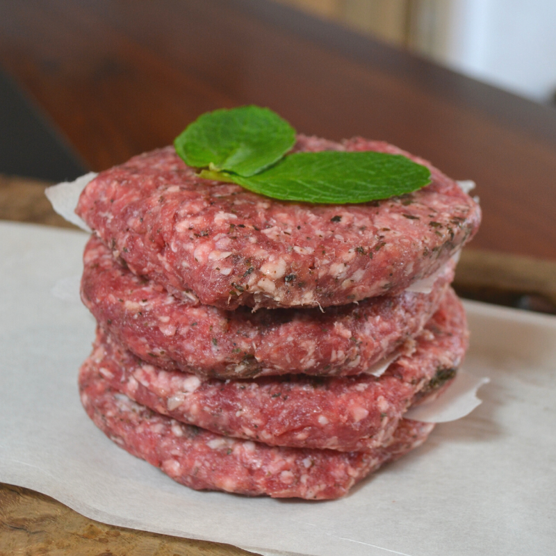 Paleo Lamb Rosemary And Garlic Burgers - Primal Meats